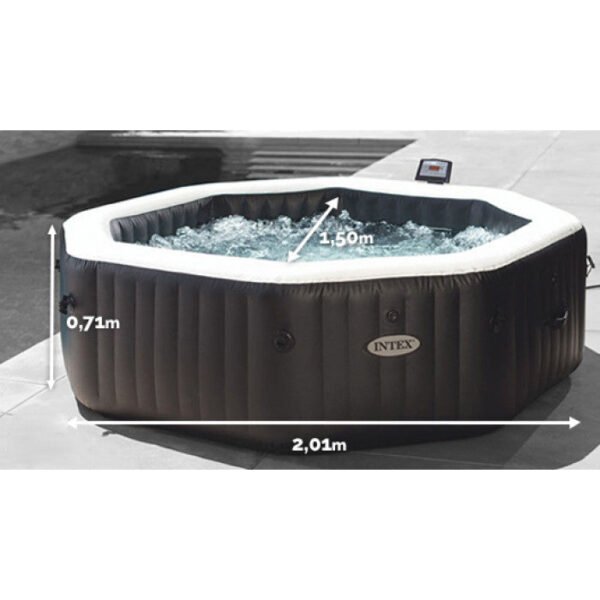 Spa gonflable Intex PureSpa Carbone 4 places – Image 3