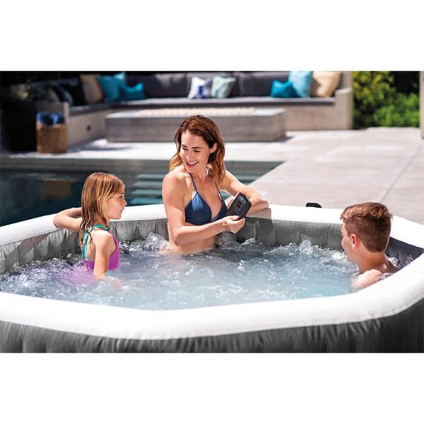 Spa gonflable Intex PureSpa Carbone 4 places – Image 4